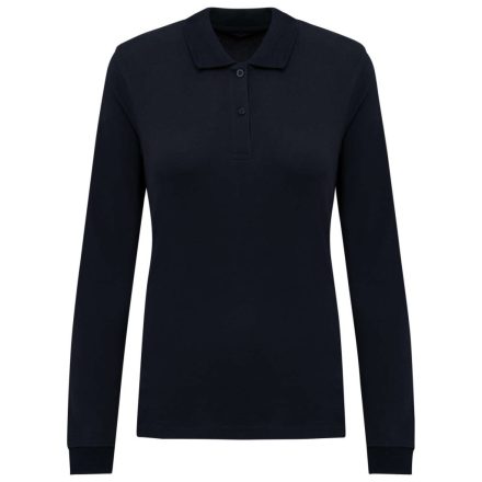 KA2028-LADIES-ORGANIC-180-PIQUE-POLO-SHIRT-LONG-SL