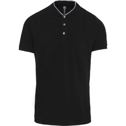 KA223-MENS-SHORT-SLEEVE-POLO-SHIRT-WITH-MANDARIN-C