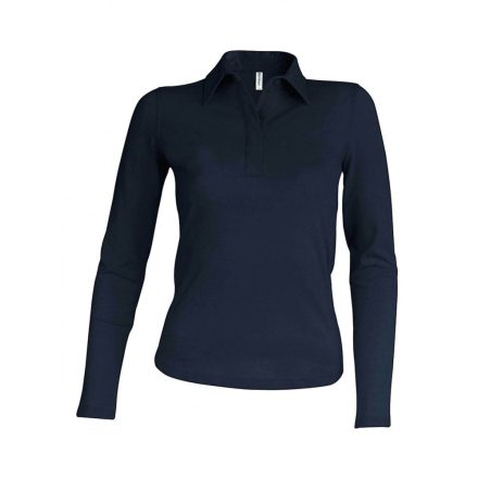 KA244-LADIES-LONG-SLEEVED-POLO-SHIRT