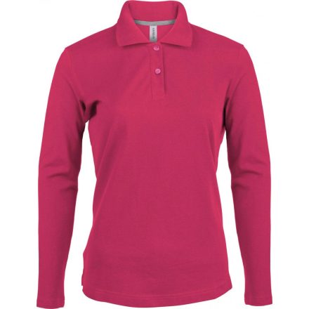 KA244-LADIES-LONG-SLEEVED-POLO-SHIRT