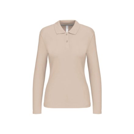 KA244 NŐI HOSSZÚ UJJÚ PIQUÉ PÓLÓING