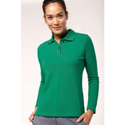 KA244-LADIES-LONG-SLEEVED-POLO-SHIRT