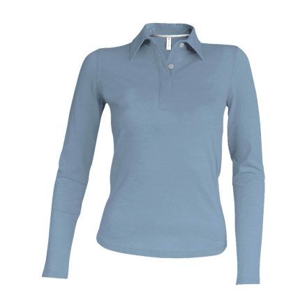 KA244-LADIES-LONG-SLEEVED-POLO-SHIRT