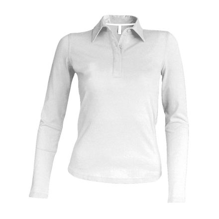 KA244-LADIES-LONG-SLEEVED-POLO-SHIRT