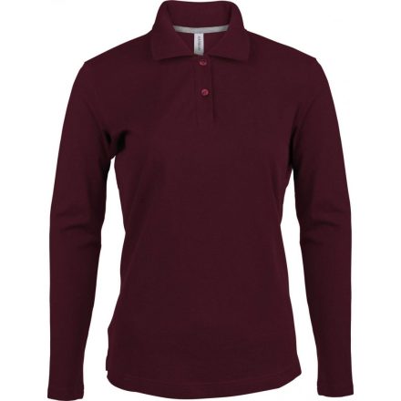 KA244-LADIES-LONG-SLEEVED-POLO-SHIRT