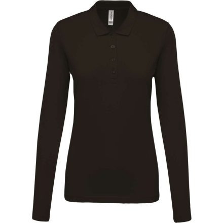 KA257-LADIES-LONG-SLEEVED-PIQUE-POLO-SHIRT