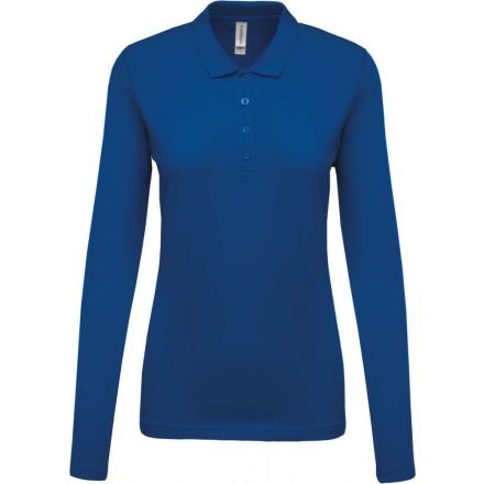 KA257-LADIES-LONG-SLEEVED-PIQUE-POLO-SHIRT