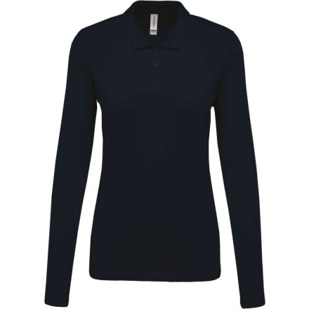 KA257-LADIES-LONG-SLEEVED-PIQUE-POLO-SHIRT