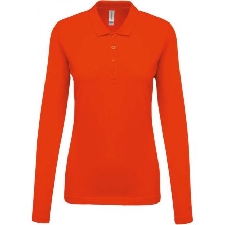 KA257-LADIES-LONG-SLEEVED-PIQUE-POLO-SHIRT