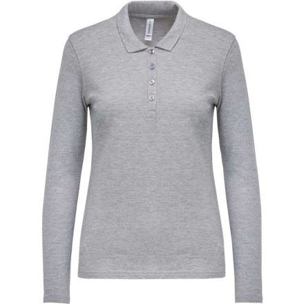 KA257-LADIES-LONG-SLEEVED-PIQUE-POLO-SHIRT