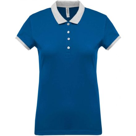 KA259-LADIES-TWO-TONE-PIQUE-POLO-SHIRT