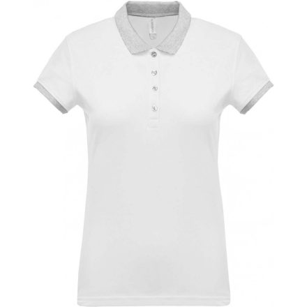 KA259-LADIES-TWO-TONE-PIQUE-POLO-SHIRT