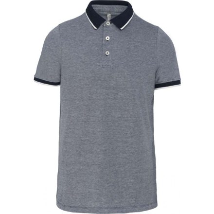 KA266-MENS-TWO-TONE-MARL-POLO-SHIRT