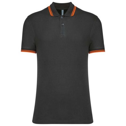 KA272-MENS-2-STRIPED-SHORT-SLEEVED-POLOSHIRT