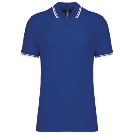 KA272-MENS-2-STRIPED-SHORT-SLEEVED-POLOSHIRT