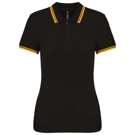 KA273-LADIES-SHORT-SLEEVED-POLOSHIRT-WITH-CONTRAST