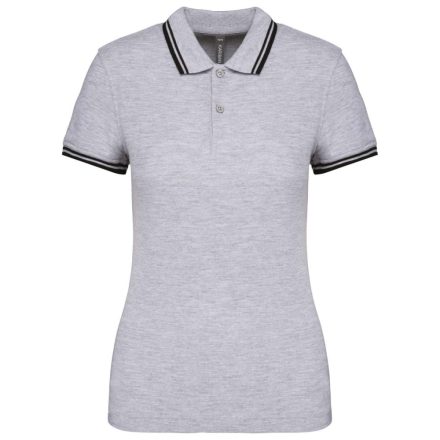 KA273-LADIES-2-STRIPED-SHORT-SLEEVED-POLOSHIRT