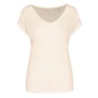 SP321-LADIES-V-NECK-LINEN-T-SHIRT