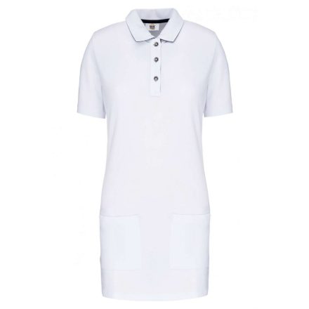 WK209-LADIES-SHORT-SLEEVED-LONGLINE-POLO-SHIRT