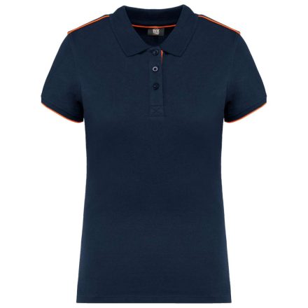 WK271-LADIES-SHORT-SLEEVED-CONTRASTING-DAYTODAY-PO